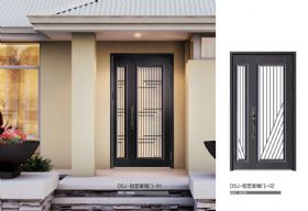 2021德斯杰安全門DSJ-鋁藝玻璃門-01
