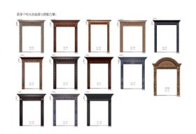 2021德斯杰安全門(mén)DSJ-可選門(mén)頭門(mén)柱
