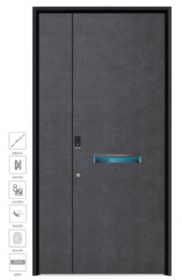 2021德斯杰安全門DSJ-300-8仿古巖石灰5號