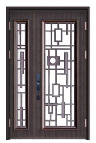 2021德斯杰安全門(mén)DSJ-9028玻璃門(mén)